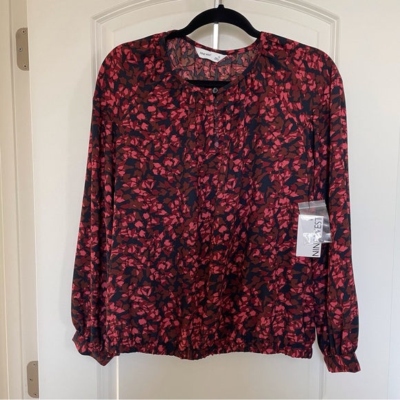 Nine West Floral Blouse - Picture 1 of 3